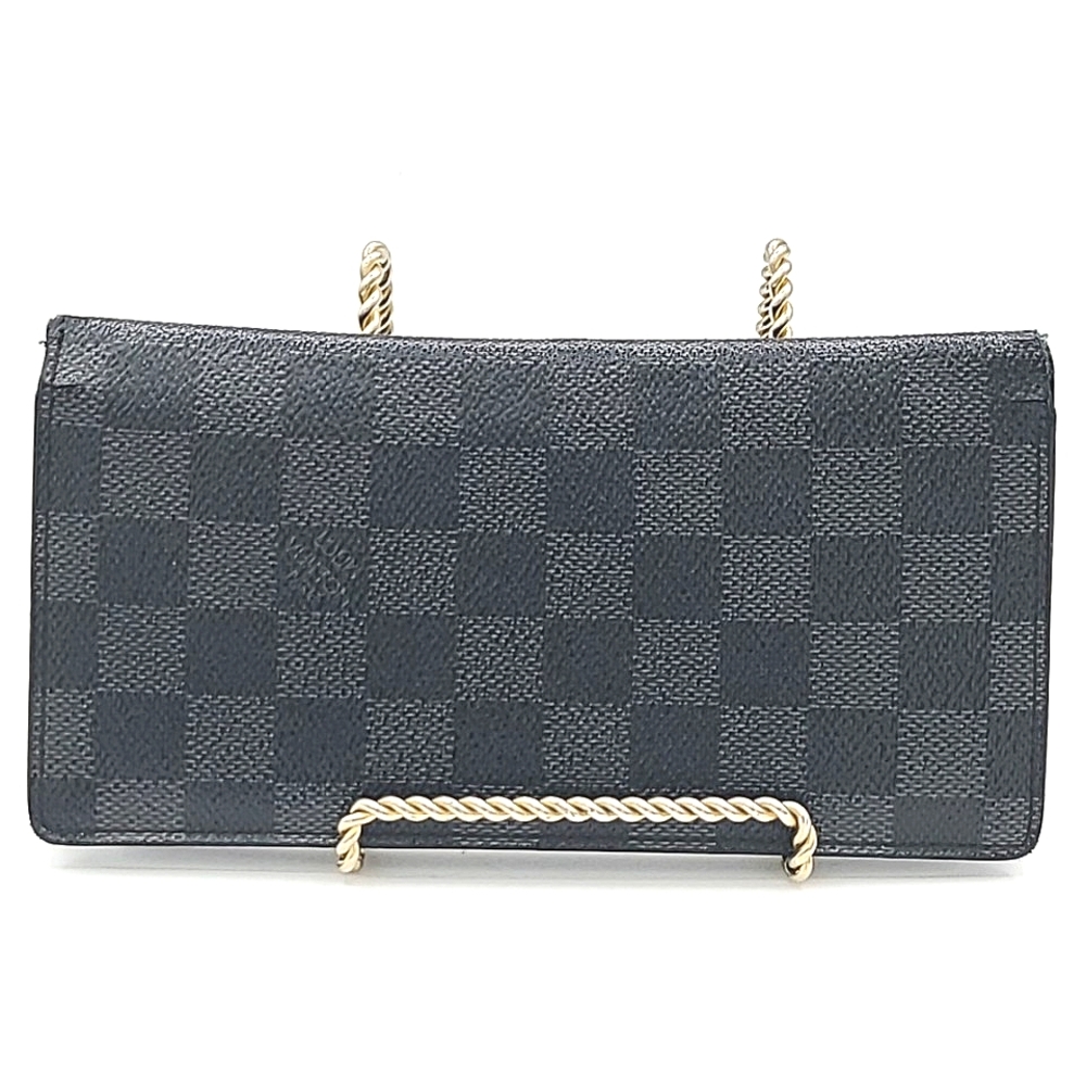 Louis Vuitton Damier Graphite Brazza Bifold Long Wallet